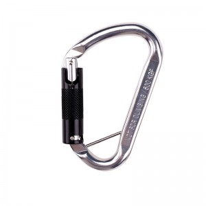 Hàng không leo núi bằng nhôm khóa nhanh chóng leo núi đá ngoài trời carabiner cắm trại tập thể dục võng yoga với phụ kiện móc nhôm hợp kim an toàn